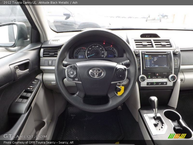Attitude Black Metallic / Ash 2012 Toyota Camry LE