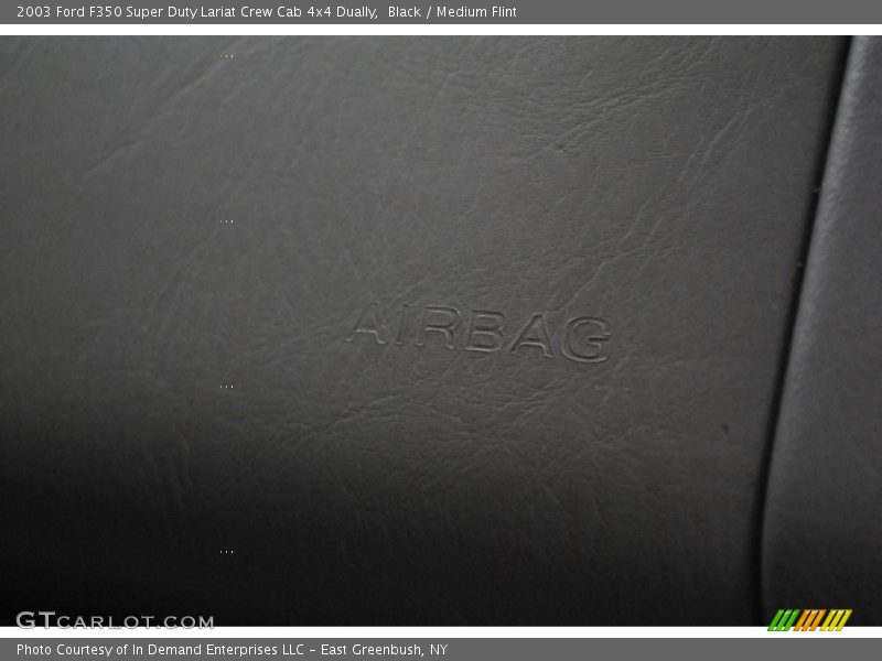 Black / Medium Flint 2003 Ford F350 Super Duty Lariat Crew Cab 4x4 Dually