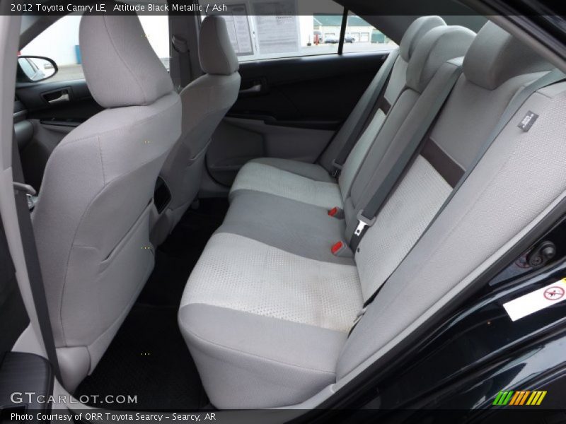 Attitude Black Metallic / Ash 2012 Toyota Camry LE
