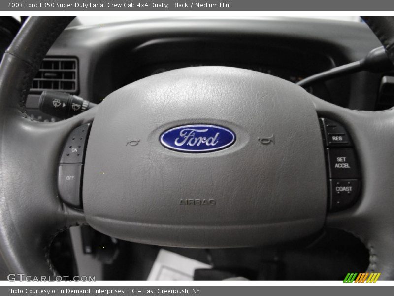 Black / Medium Flint 2003 Ford F350 Super Duty Lariat Crew Cab 4x4 Dually