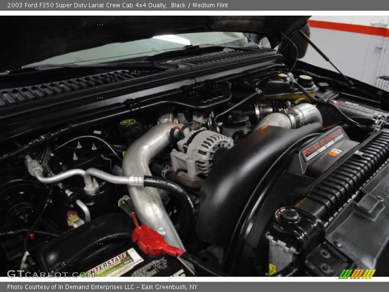 Black / Medium Flint 2003 Ford F350 Super Duty Lariat Crew Cab 4x4 Dually