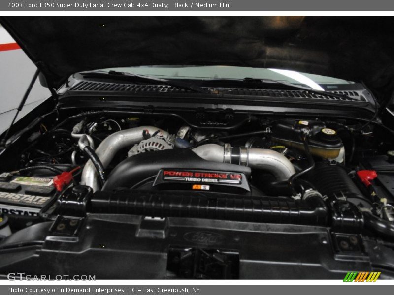 Black / Medium Flint 2003 Ford F350 Super Duty Lariat Crew Cab 4x4 Dually