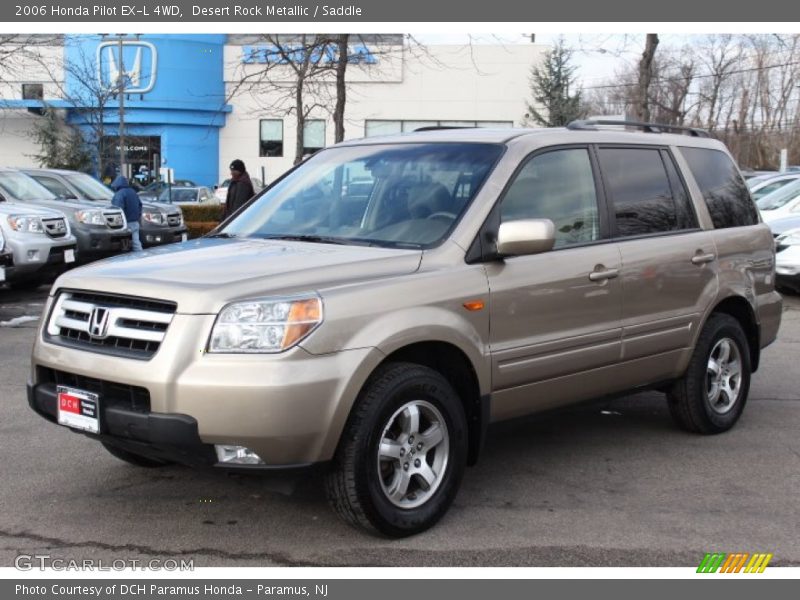 Desert Rock Metallic / Saddle 2006 Honda Pilot EX-L 4WD