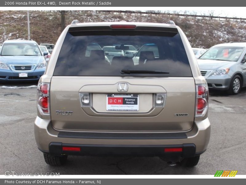 Desert Rock Metallic / Saddle 2006 Honda Pilot EX-L 4WD