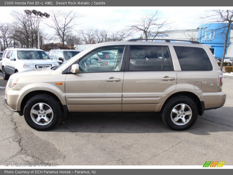 Desert Rock Metallic / Saddle 2006 Honda Pilot EX-L 4WD