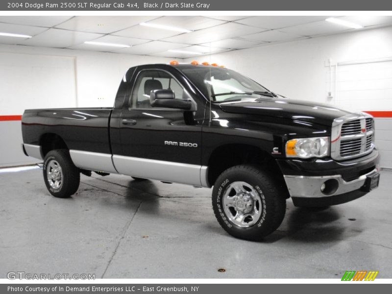 Black / Dark Slate Gray 2004 Dodge Ram 2500 SLT Regular Cab 4x4