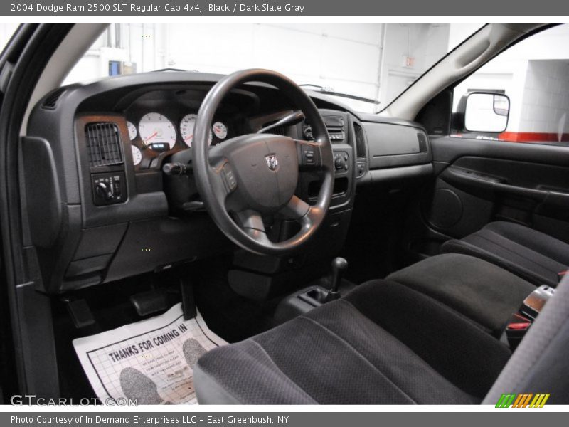 Black / Dark Slate Gray 2004 Dodge Ram 2500 SLT Regular Cab 4x4