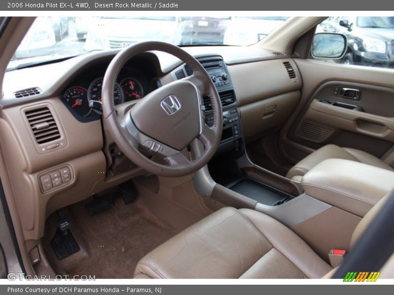 Desert Rock Metallic / Saddle 2006 Honda Pilot EX-L 4WD