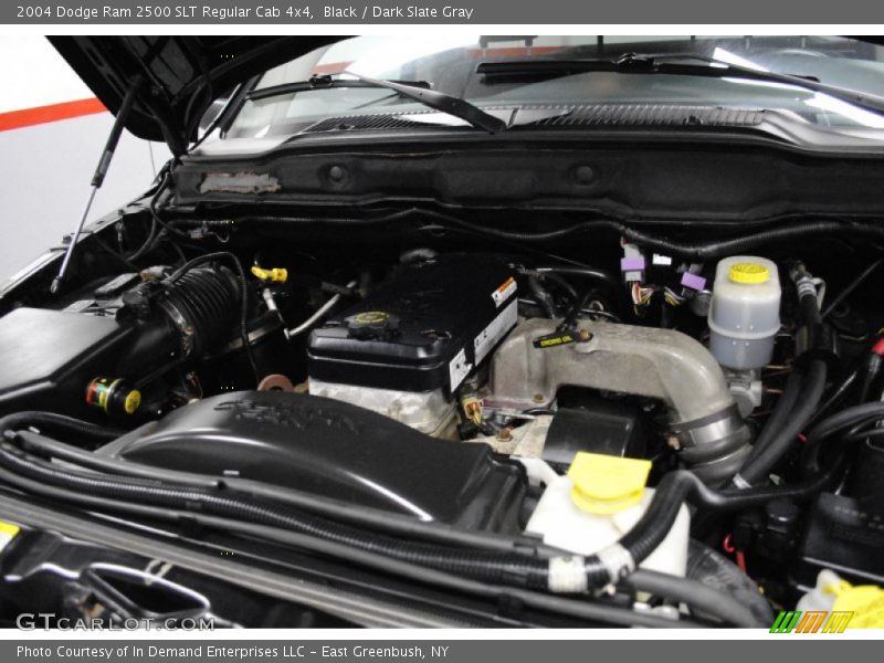 Black / Dark Slate Gray 2004 Dodge Ram 2500 SLT Regular Cab 4x4