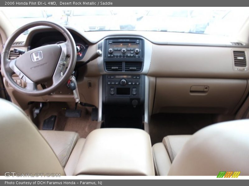 Desert Rock Metallic / Saddle 2006 Honda Pilot EX-L 4WD