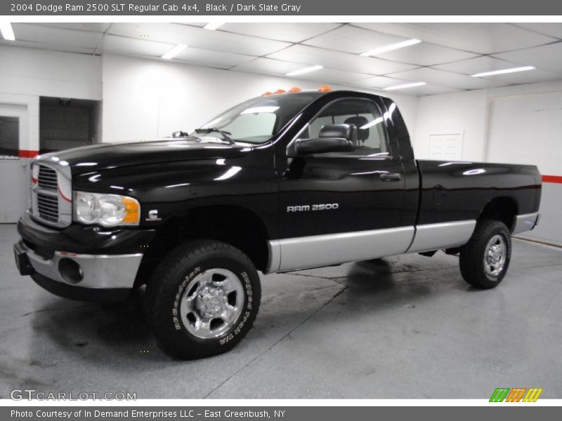 Black / Dark Slate Gray 2004 Dodge Ram 2500 SLT Regular Cab 4x4