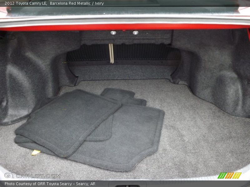 Barcelona Red Metallic / Ivory 2012 Toyota Camry LE