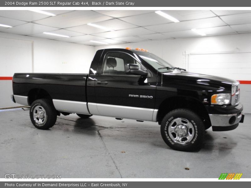 Black / Dark Slate Gray 2004 Dodge Ram 2500 SLT Regular Cab 4x4