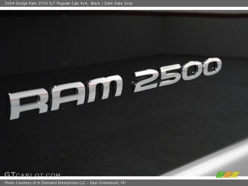 Black / Dark Slate Gray 2004 Dodge Ram 2500 SLT Regular Cab 4x4