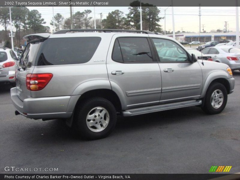 Silver Sky Metallic / Charcoal 2002 Toyota Sequoia Limited