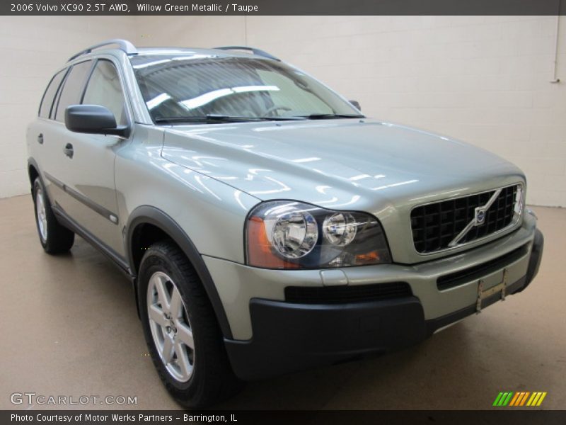 Willow Green Metallic / Taupe 2006 Volvo XC90 2.5T AWD