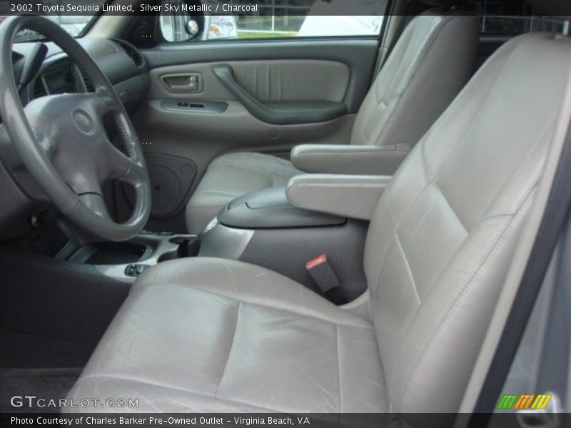 Silver Sky Metallic / Charcoal 2002 Toyota Sequoia Limited