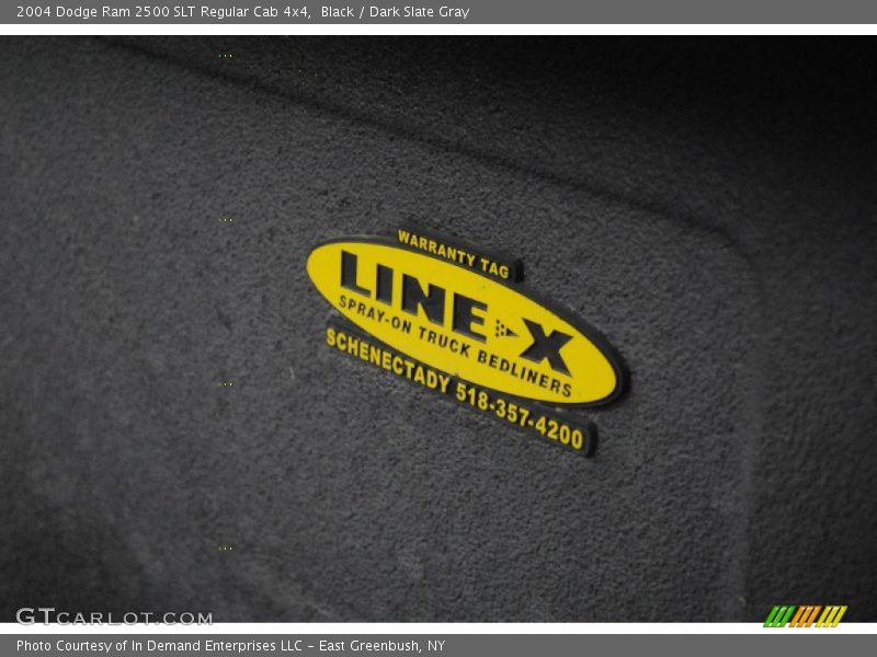 Black / Dark Slate Gray 2004 Dodge Ram 2500 SLT Regular Cab 4x4