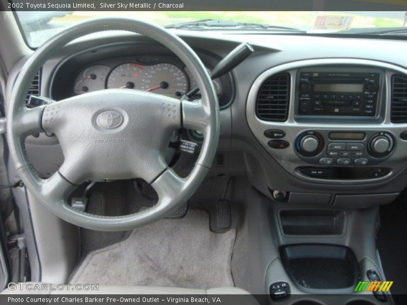 Silver Sky Metallic / Charcoal 2002 Toyota Sequoia Limited