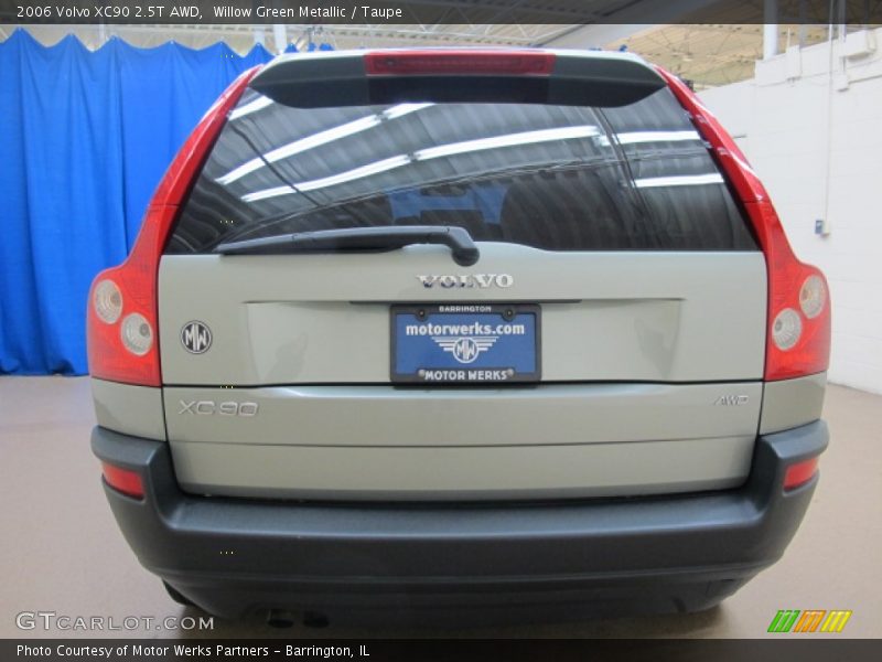Willow Green Metallic / Taupe 2006 Volvo XC90 2.5T AWD