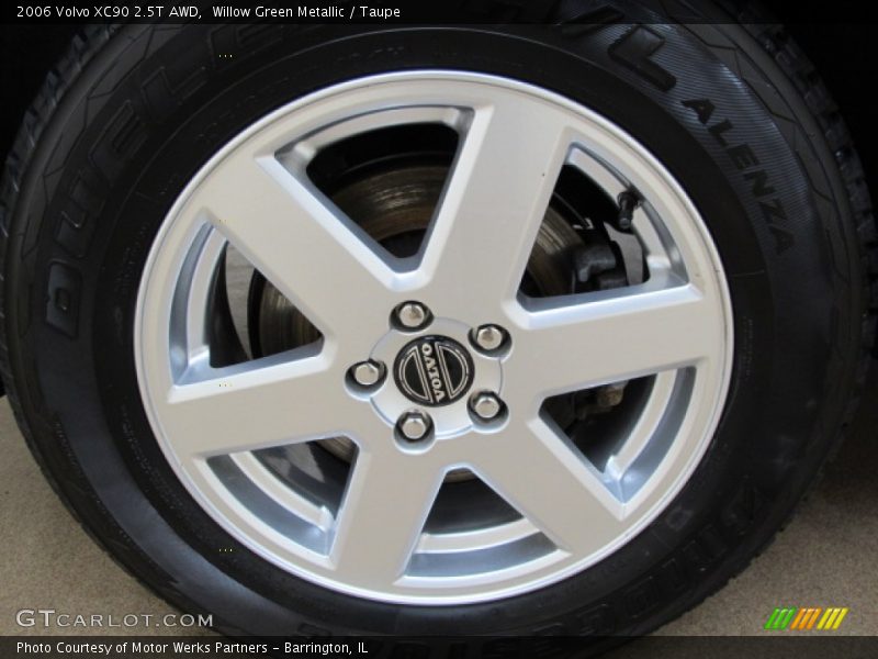 Willow Green Metallic / Taupe 2006 Volvo XC90 2.5T AWD