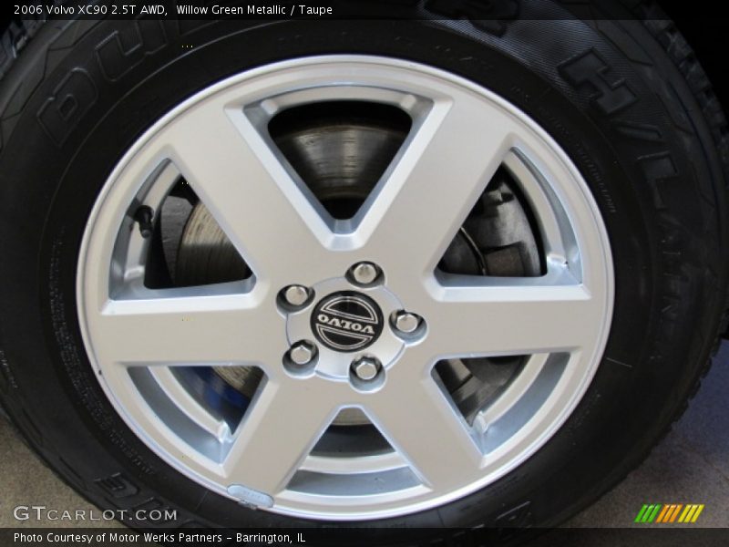 Willow Green Metallic / Taupe 2006 Volvo XC90 2.5T AWD