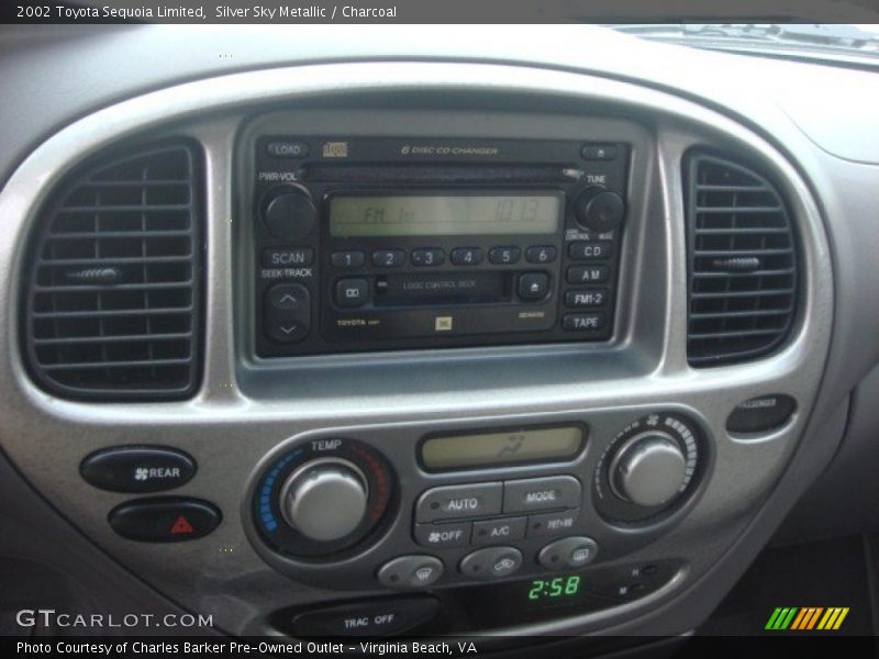 Silver Sky Metallic / Charcoal 2002 Toyota Sequoia Limited