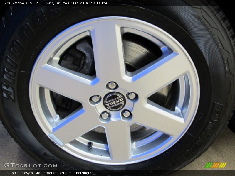 Willow Green Metallic / Taupe 2006 Volvo XC90 2.5T AWD