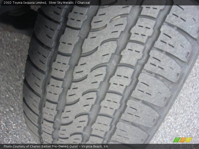 Silver Sky Metallic / Charcoal 2002 Toyota Sequoia Limited