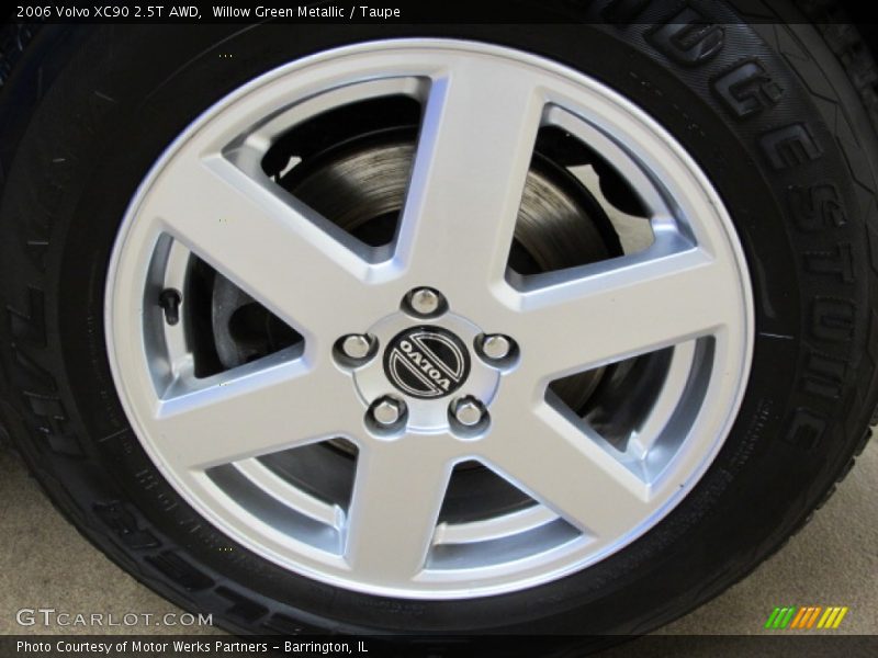 Willow Green Metallic / Taupe 2006 Volvo XC90 2.5T AWD