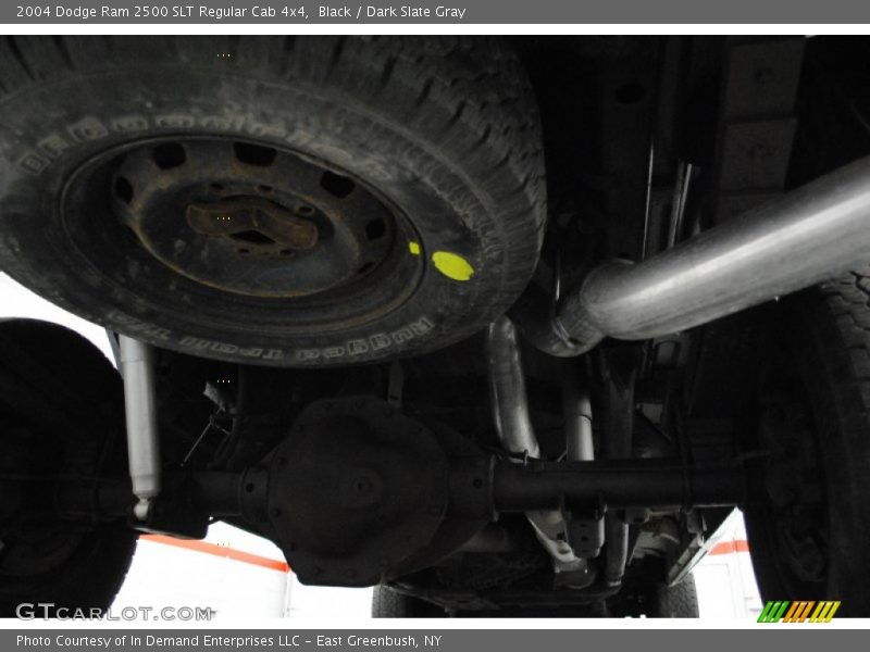 Black / Dark Slate Gray 2004 Dodge Ram 2500 SLT Regular Cab 4x4