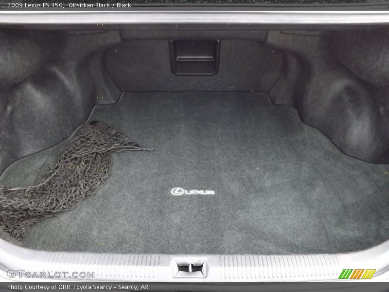 Obsidian Black / Black 2009 Lexus ES 350