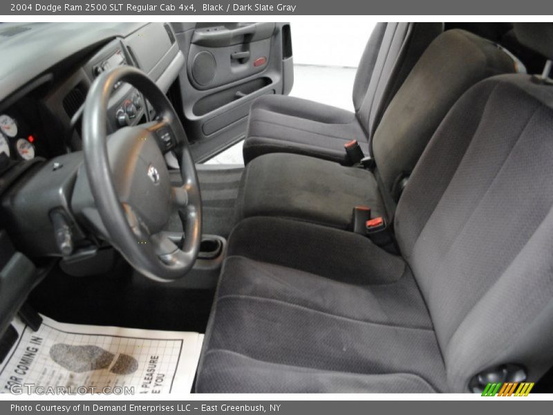 Black / Dark Slate Gray 2004 Dodge Ram 2500 SLT Regular Cab 4x4