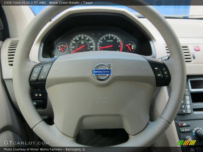 Willow Green Metallic / Taupe 2006 Volvo XC90 2.5T AWD