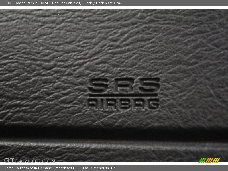 Black / Dark Slate Gray 2004 Dodge Ram 2500 SLT Regular Cab 4x4