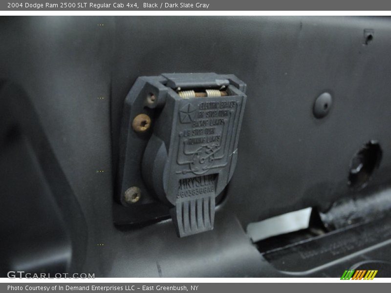 Black / Dark Slate Gray 2004 Dodge Ram 2500 SLT Regular Cab 4x4