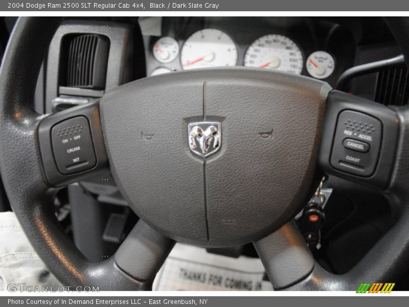 Black / Dark Slate Gray 2004 Dodge Ram 2500 SLT Regular Cab 4x4