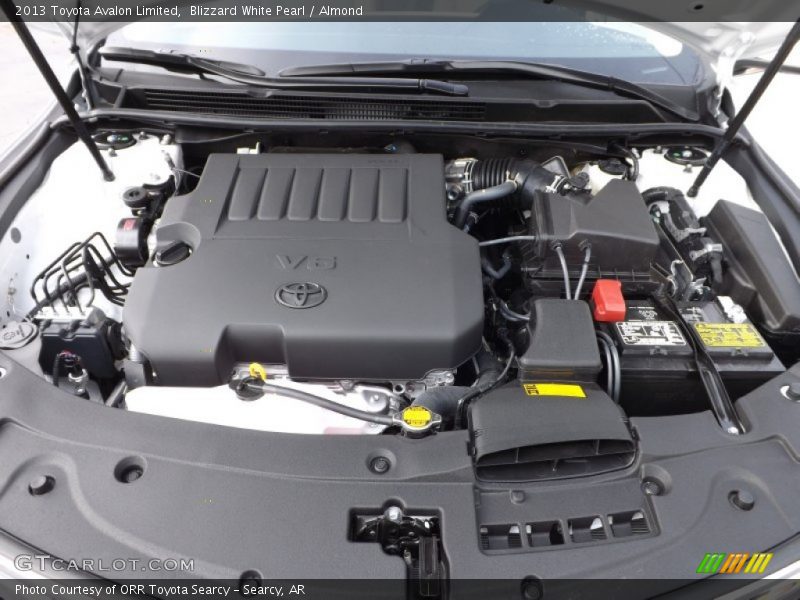 Blizzard White Pearl / Almond 2013 Toyota Avalon Limited