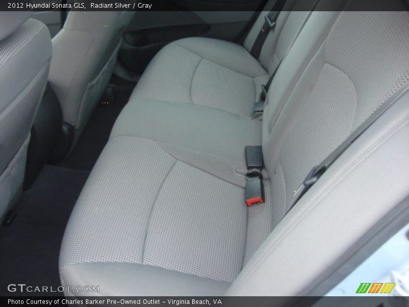 Radiant Silver / Gray 2012 Hyundai Sonata GLS