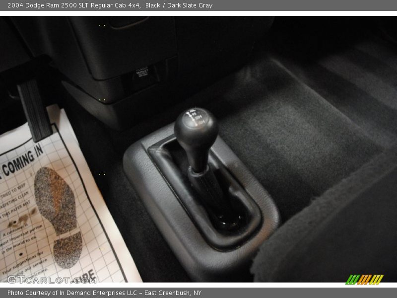 Black / Dark Slate Gray 2004 Dodge Ram 2500 SLT Regular Cab 4x4