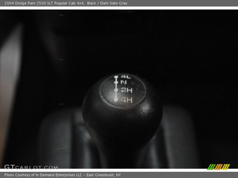 Black / Dark Slate Gray 2004 Dodge Ram 2500 SLT Regular Cab 4x4