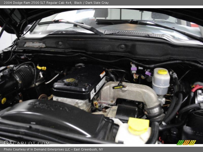 Black / Dark Slate Gray 2004 Dodge Ram 2500 SLT Regular Cab 4x4