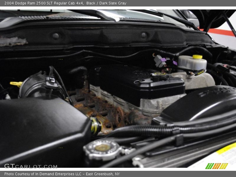 Black / Dark Slate Gray 2004 Dodge Ram 2500 SLT Regular Cab 4x4