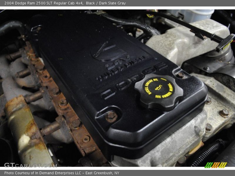 Black / Dark Slate Gray 2004 Dodge Ram 2500 SLT Regular Cab 4x4