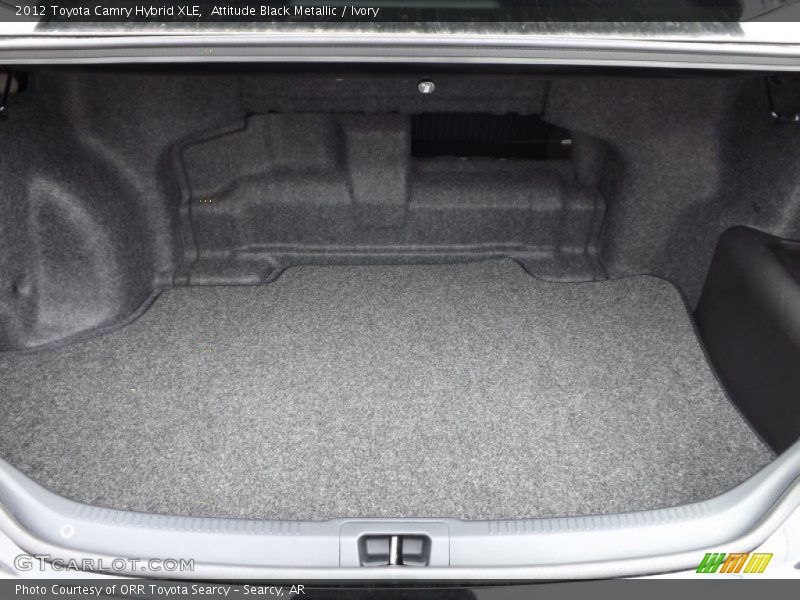 Attitude Black Metallic / Ivory 2012 Toyota Camry Hybrid XLE