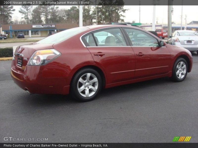 Sonoma Sunset Metallic / Blond 2008 Nissan Altima 2.5 SL