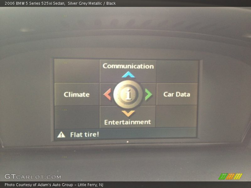 Silver Grey Metallic / Black 2006 BMW 5 Series 525xi Sedan