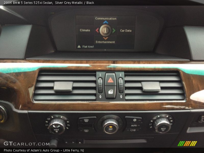 Silver Grey Metallic / Black 2006 BMW 5 Series 525xi Sedan