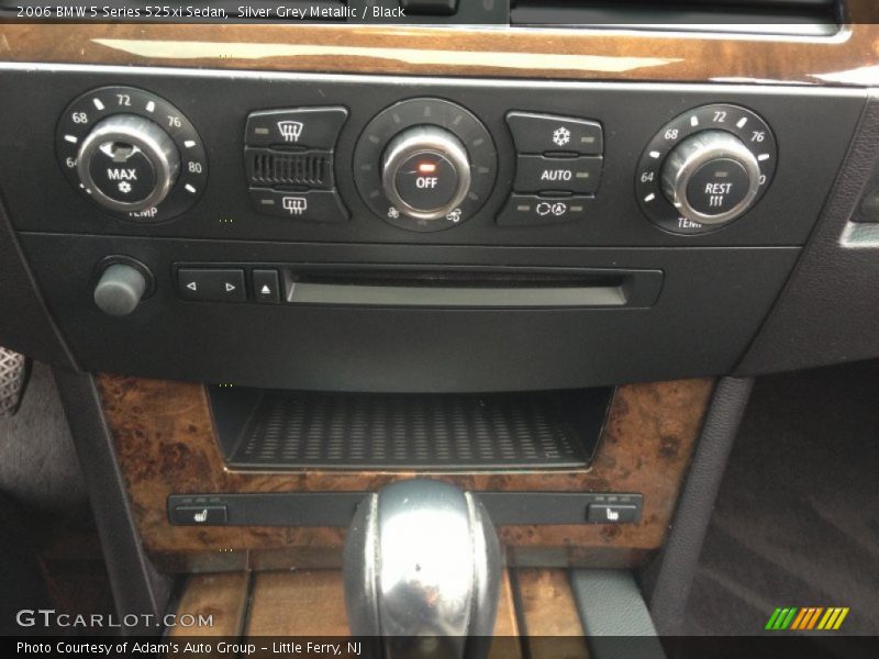 Silver Grey Metallic / Black 2006 BMW 5 Series 525xi Sedan