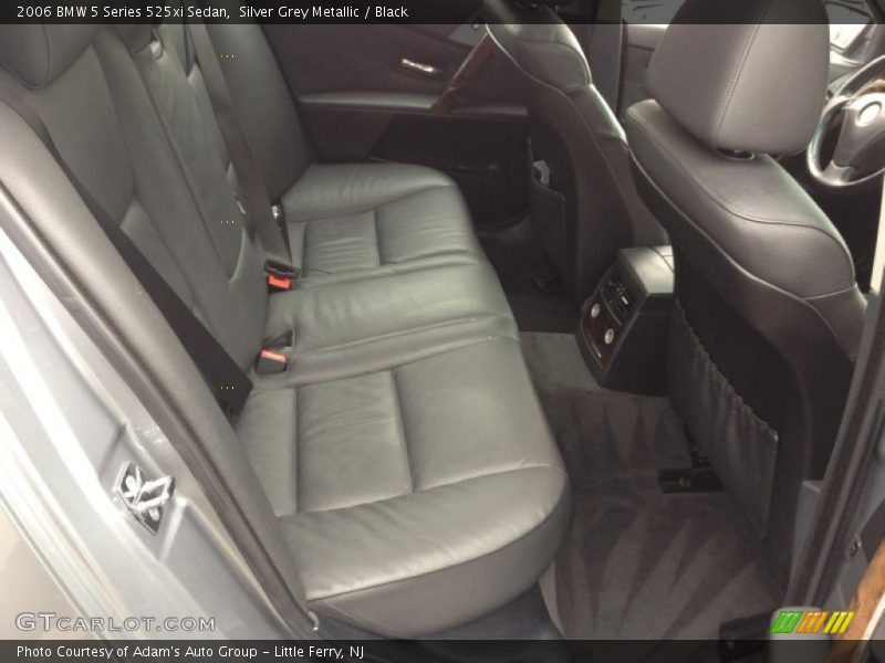 Silver Grey Metallic / Black 2006 BMW 5 Series 525xi Sedan